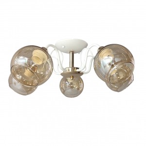 Люстра классическая 50574/5FGD+WT BR купить оптом в ЭкономСвет