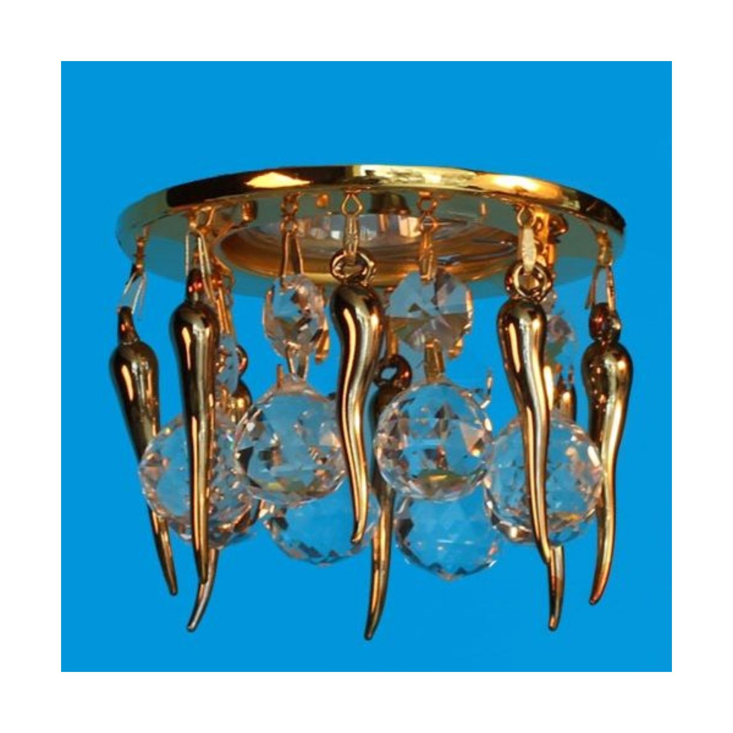 Точечный светильник DF1048GD+CL+GD