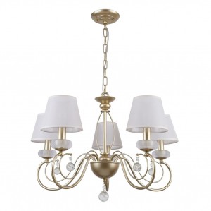 Люстра классическая 15011/5GD WT купить оптом в ЭкономСвет
