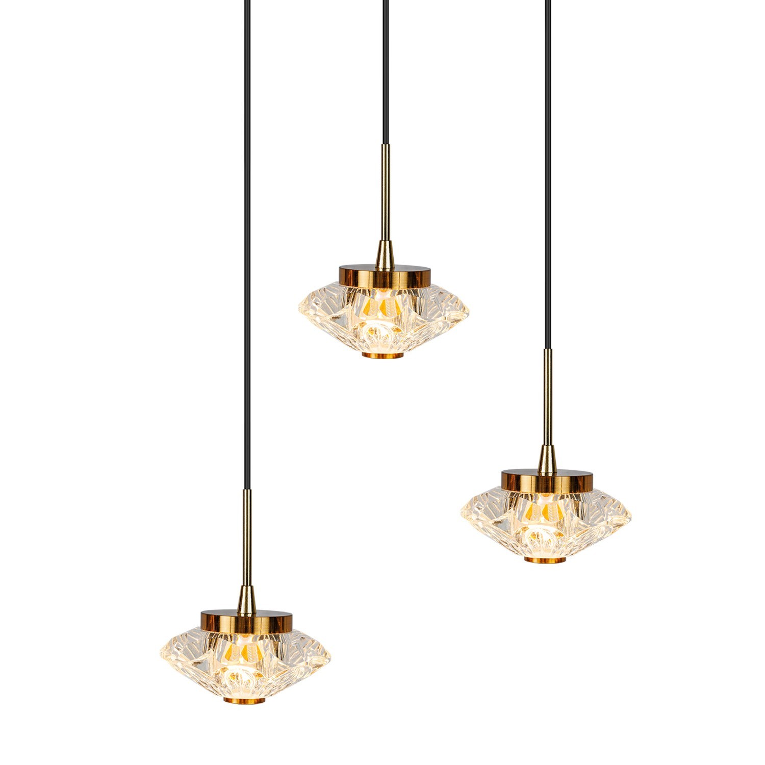 Подвесной светодиодный светильник G52142/3BRS CL