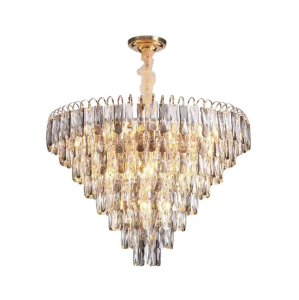 Люстра хрустальная G22014/9GD+CL купить оптом в ЭкономСвет
