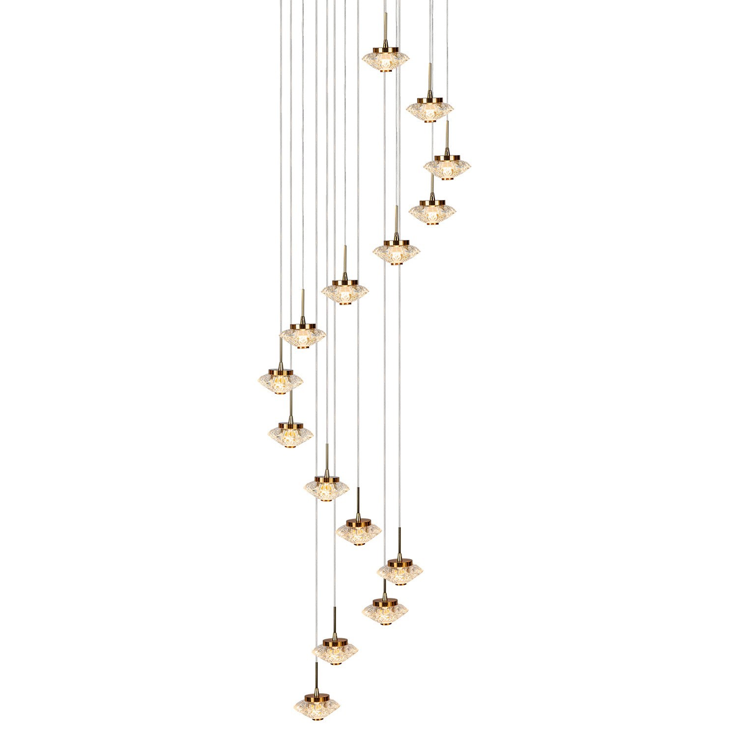 Подвесной светодиодный светильник G52142/15BRS CL