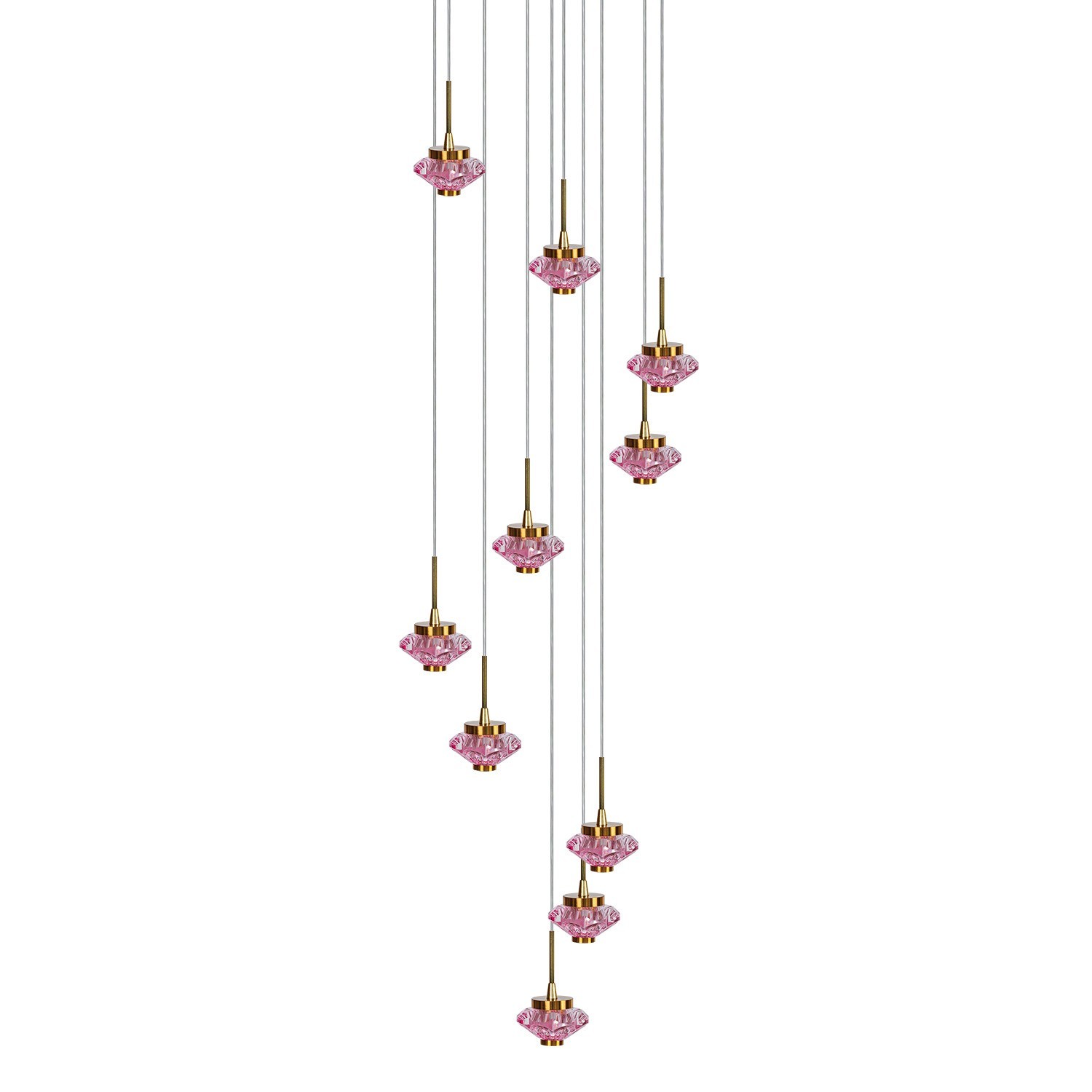 Подвесной светодиодный светильник G52145/10BRS PK