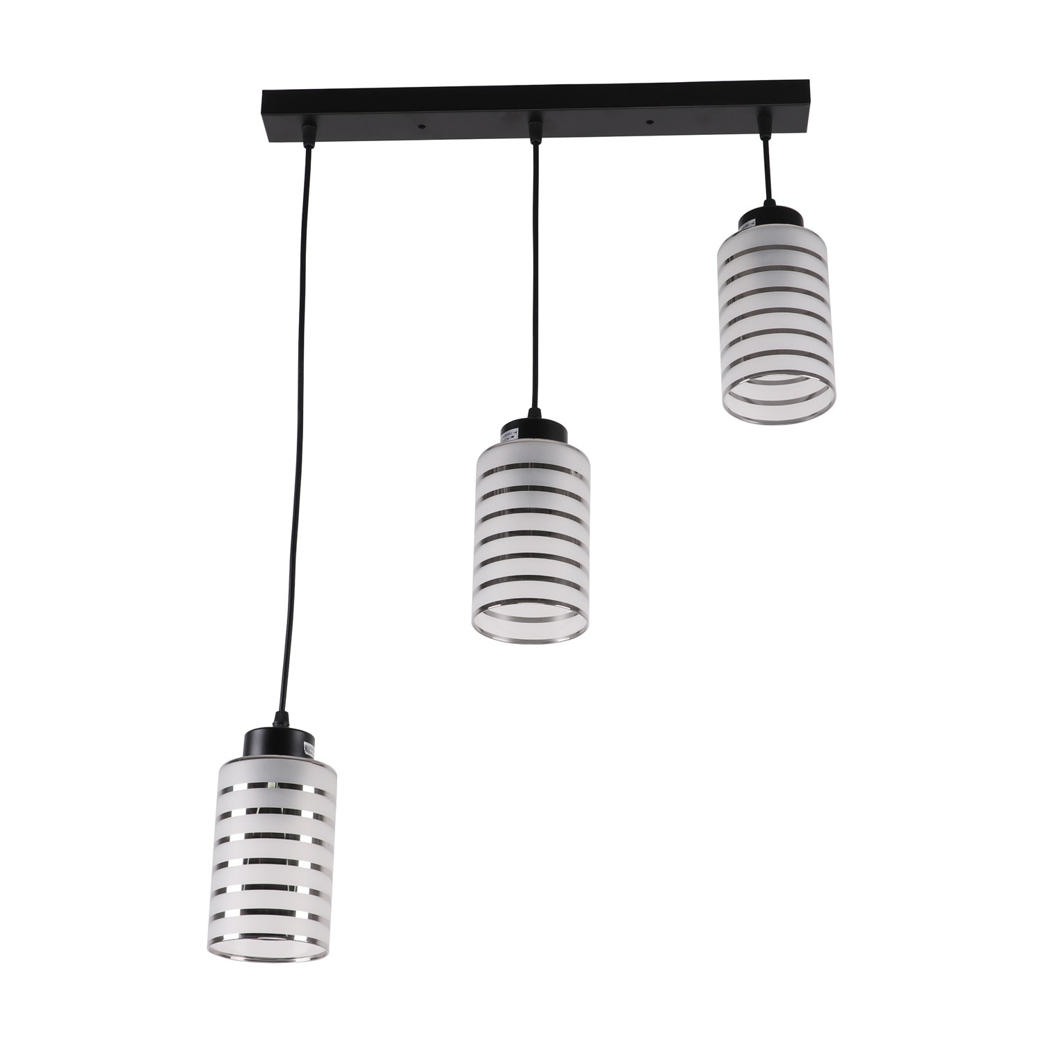 Подвесной светильник 10215/3BK WT+CR