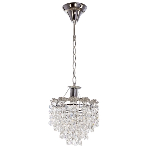 Люстра с хрусталем 2825/1CR+WT купить оптом в ЭкономСвет