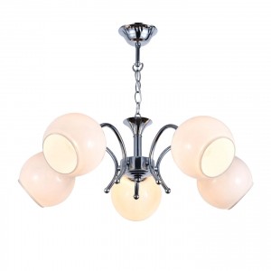 Потолочный светильник 60002/5CR WT купить оптом в ЭкономСвет