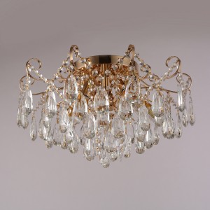 Потолочный светильник 52088/5FGD WT купить оптом в ЭкономСвет