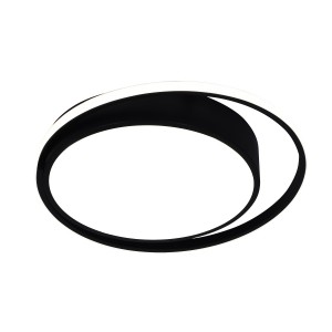 Потолочный светодиодный светильник G61416/1BK+WT купить оптом в ЭкономСвет