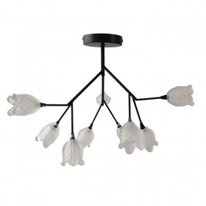 Люстра в стиле модерн 11112/9BK WT купить оптом в ЭкономСвет