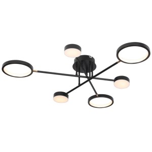 Потолочный светильник 52017/3+3BK купить оптом в ЭкономСвет