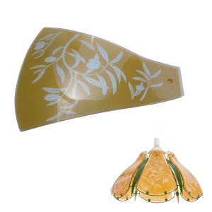 Комплектующие к светильнику 1221D YE WT GLASS купить оптом в ЭкономСвет