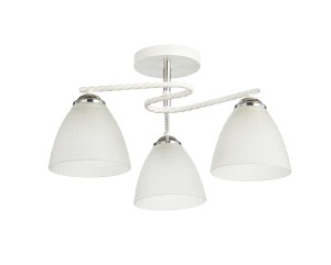 Потолочный светильник 20143/3WT+CR WT купить оптом в ЭкономСвет