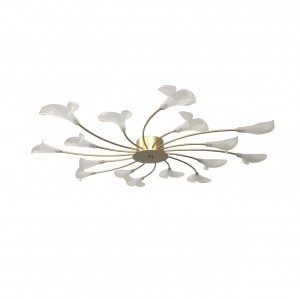 Люстра в стиле модерн 11120/16GD WT купить оптом в ЭкономСвет