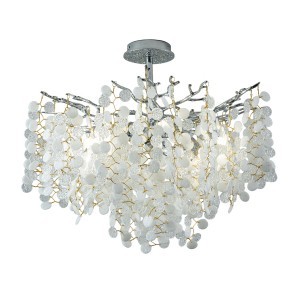 Люстра хрустальная G31322/8CR+CL+WT купить оптом в ЭкономСвет