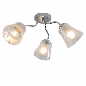 Потолочный светильник 12275/3CR CL купить оптом в ЭкономСвет