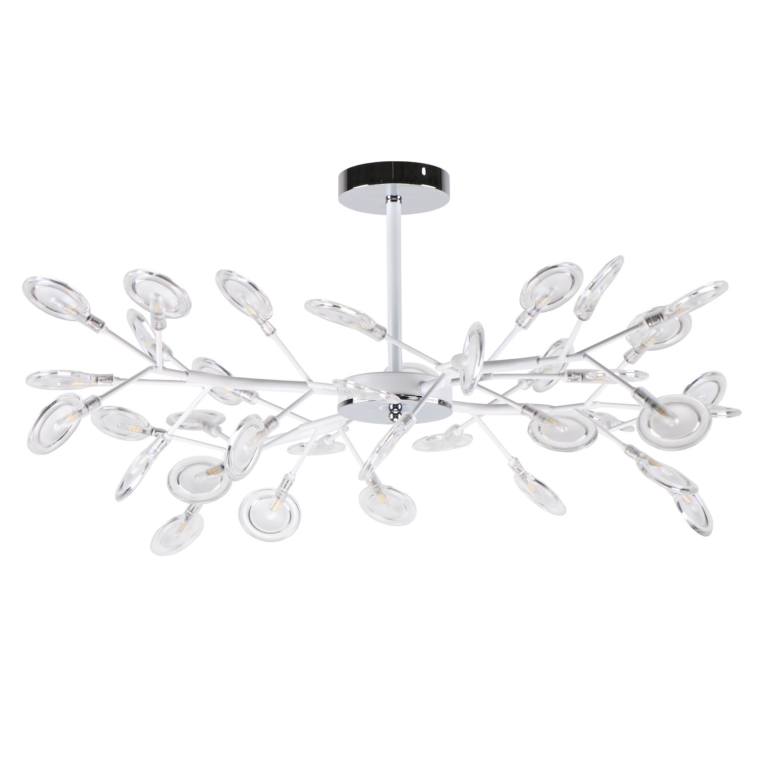 Потолочный светильник 11097/36CR WT - б/у, ржавчина на рожках, царапины