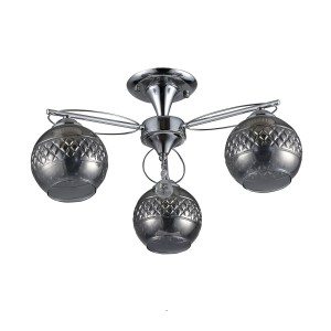 Люстра эконом 12189/3CR SM купить оптом в ЭкономСвет