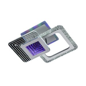 Потолочный светодиодный светильник 51254/2+1WT RBP+3D купить оптом в ЭкономСвет