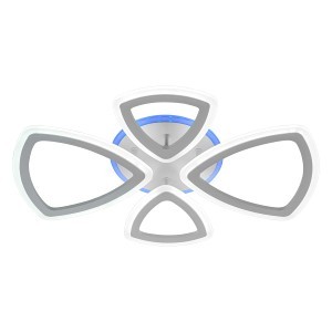 Люстра светодиодная 50338/2+2WT RGB купить оптом в ЭкономСвет