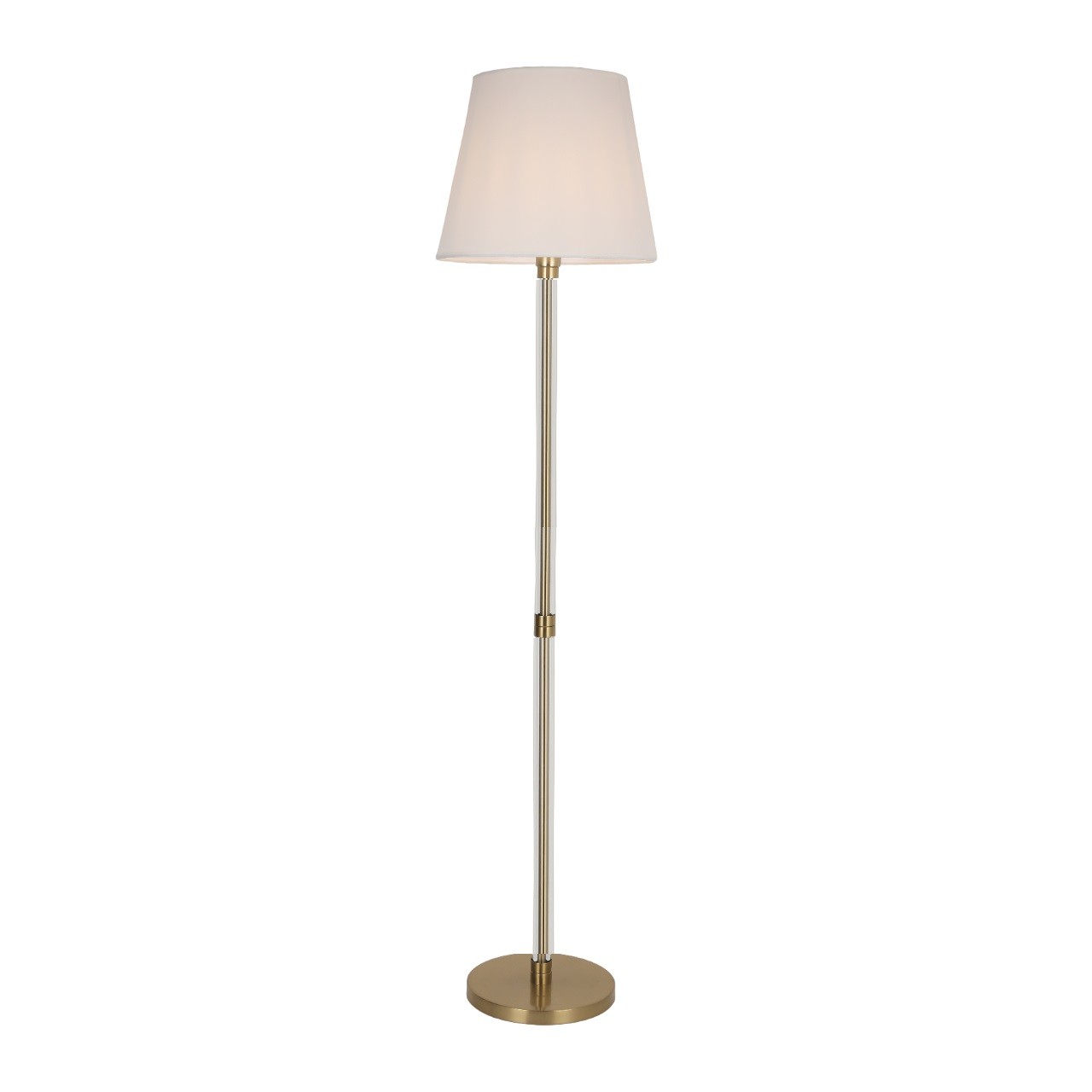 Торшер G11112/1F BRS+CL WT