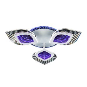 Потолочный светодиодный светильник 51256/3+1WT RBP+3D купить оптом в ЭкономСвет