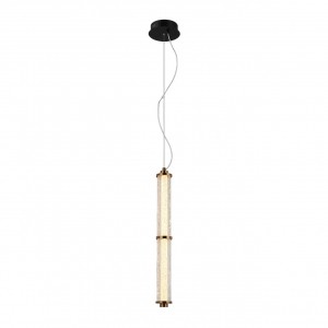 Подвесной светодиодный светильник G52157/2BK BRS+CL купить оптом в ЭкономСвет