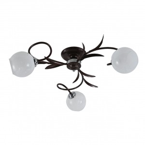 Люстра классическая 10075/3CF+CR WT купить оптом в ЭкономСвет