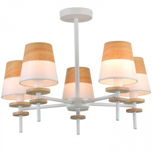 Люстра классическая 20126/5WT+WD WT+WD купить оптом в ЭкономСвет