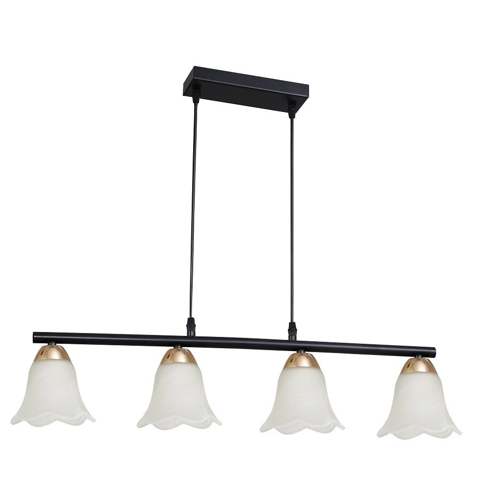 Подвесная люстра 30137/4BK+GD WT