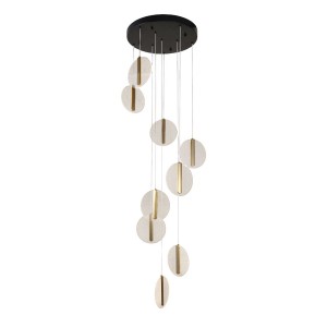 Подвесной светодиодный светильник G52149/9BK COP+CL купить оптом в ЭкономСвет