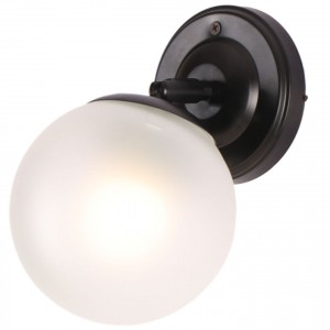Настенный светильник 13189/1wBK WT купить оптом в ЭкономСвет