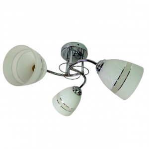 Люстра классическая 10033/3CR WT купить оптом в ЭкономСвет