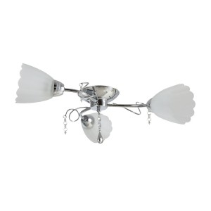 Потолочный светильник 53502/3CR WT купить оптом в ЭкономСвет