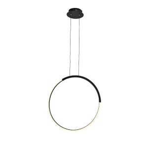 Потолочный светодиодный светильник G51250/1A BK купить оптом в ЭкономСвет