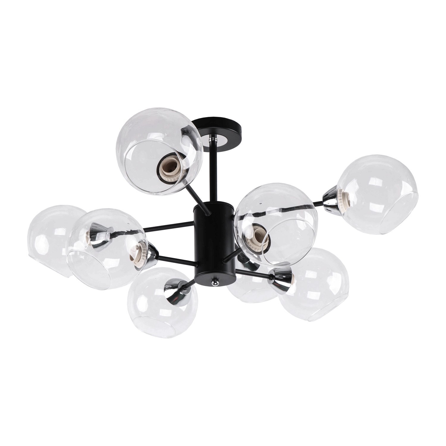 Потолочный светильник 10141/8BK+CR CL - б/у, без плафонов