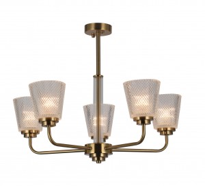 Потолочная люстра G11060/5COP CL купить оптом в ЭкономСвет