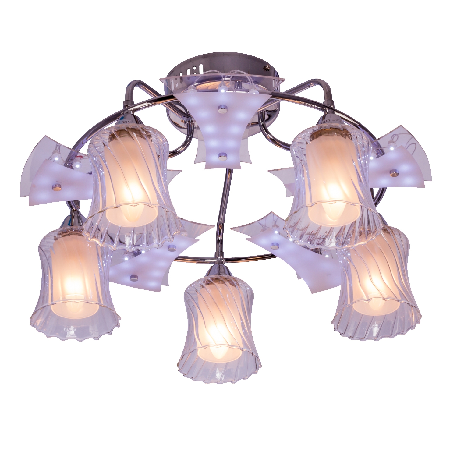Потолочный светильник 11932A/5CR WT LED