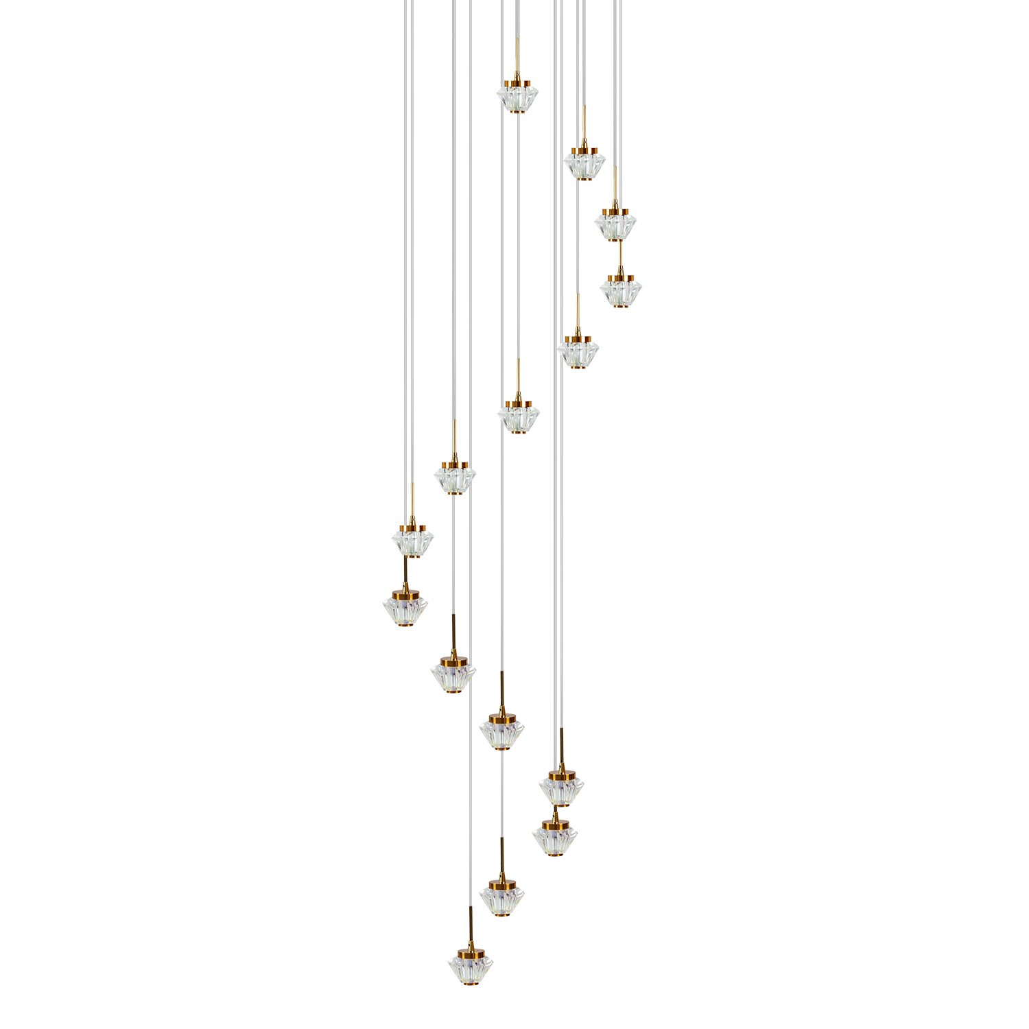 Подвесной светодиодный светильник G52143/15BRS RNB