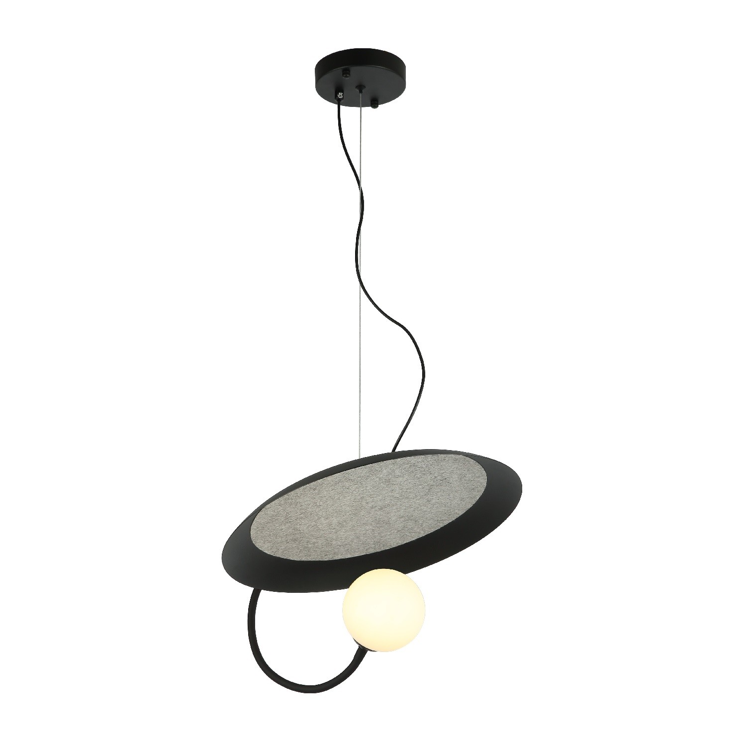 Подвесная люстра G51097/1BK WT