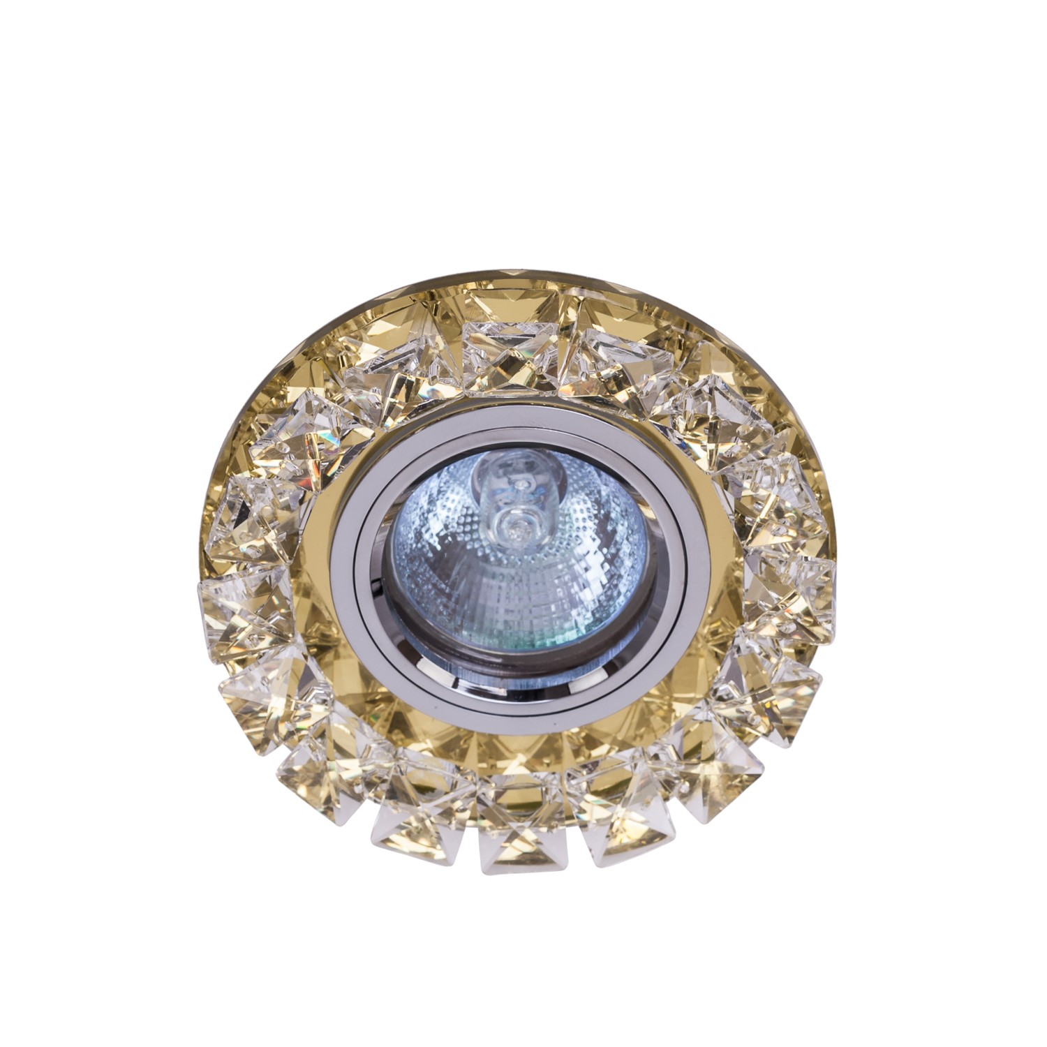 Точечный светильник D2097 CR YL+CL