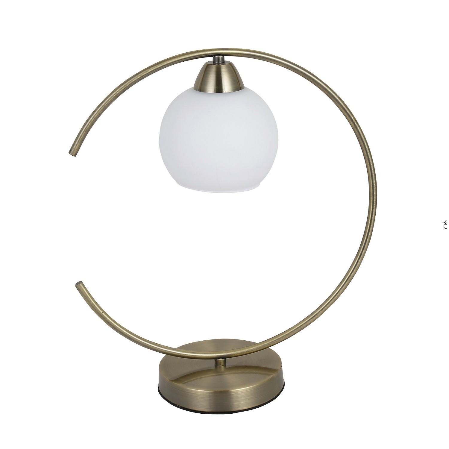 Лампа настольная классическая 15015/1T BRS WT