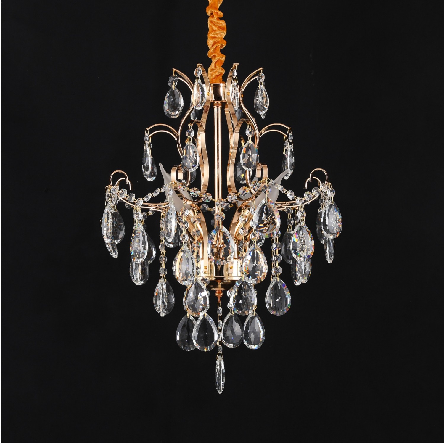 Люстра хрустальная 13001/3FGD+CL