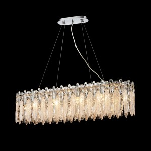 Люстра хрустальная G22046/10SN+CL+WT купить оптом в ЭкономСвет