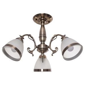 Люстра классическая 30280/3AB WT купить оптом в ЭкономСвет