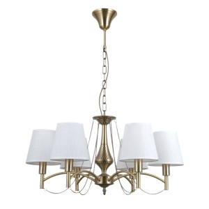 Люстра классическая G11096/6AB WT купить оптом в ЭкономСвет