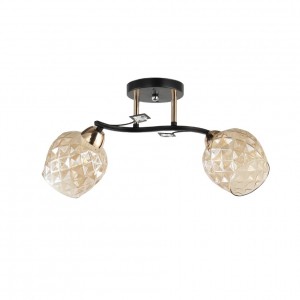 Люстра классическая 12213/2BK+FGD AMB купить оптом в ЭкономСвет