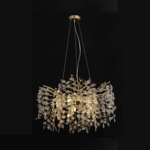 Люстра в стиле модерн G31336/8GD+CL+YL купить оптом в ЭкономСвет