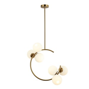 Люстра в стиле модерн G61373/6AB WT купить оптом в ЭкономСвет