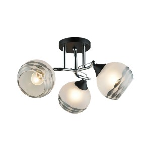 Люстра классическая 12139/3BK+CR WT купить оптом в ЭкономСвет