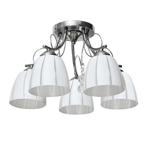 Люстра классическая 10077/5CR WT купить оптом в ЭкономСвет